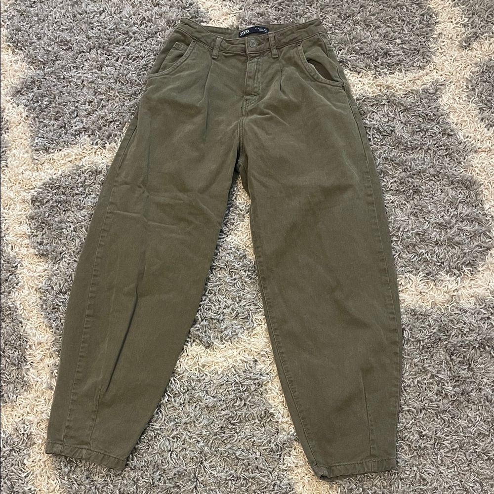 Zara Paper Bag Pants